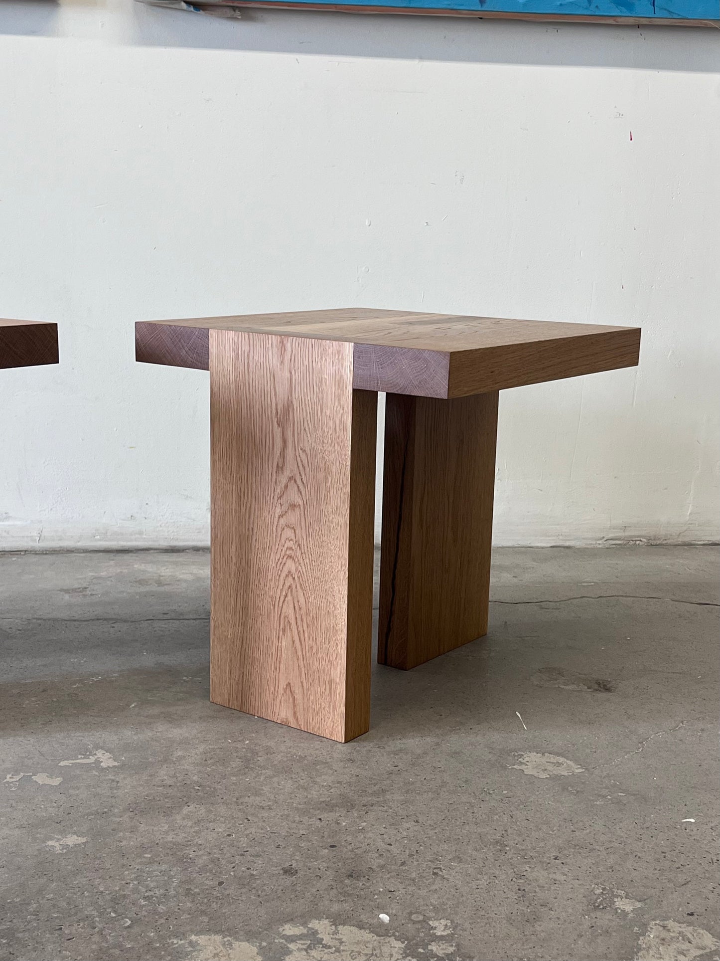 White Oak Side Tables