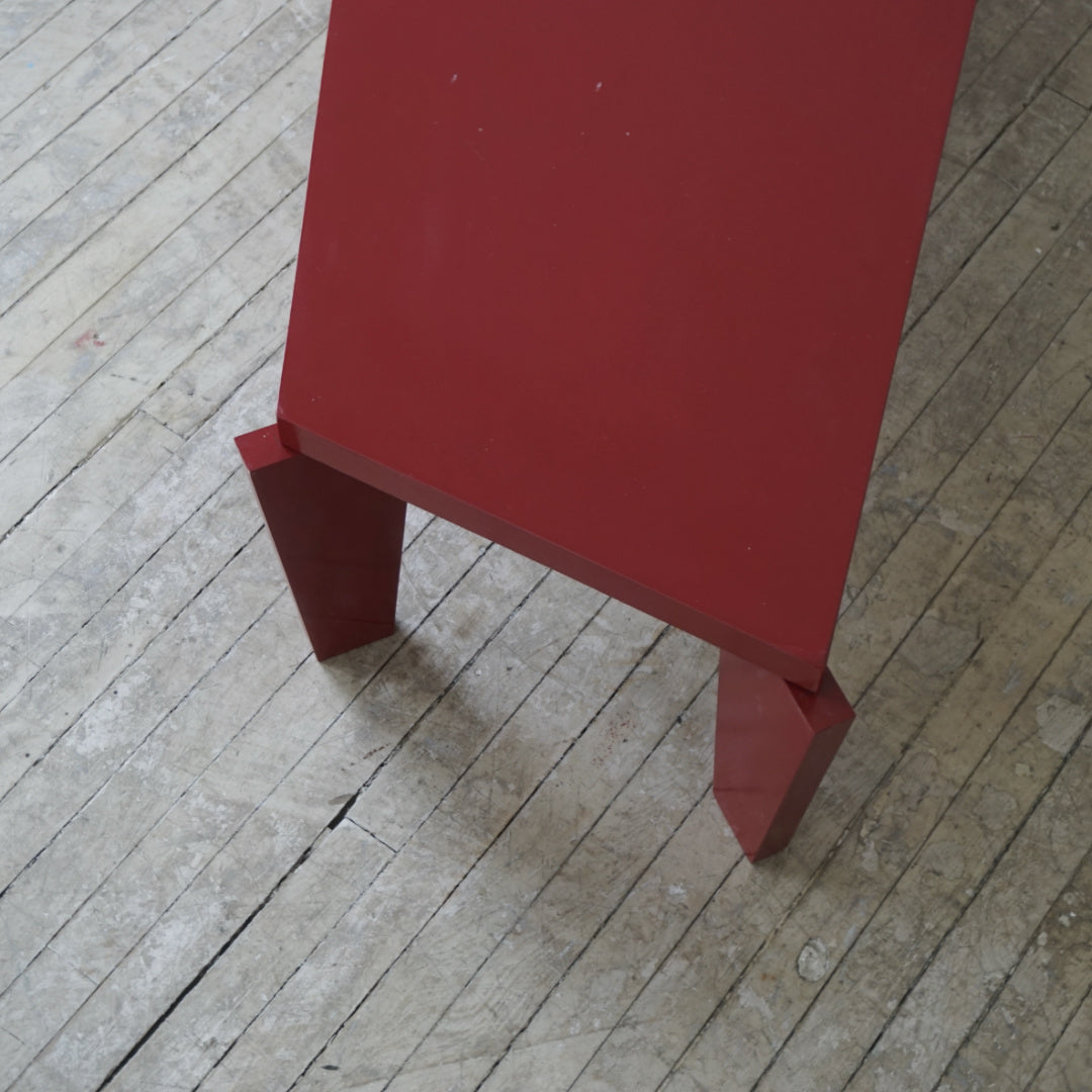Post-Modern Red Coffee Table